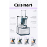 Cuisinart Elemental 8-Cup Food Processor, Silver (FP-8SV)