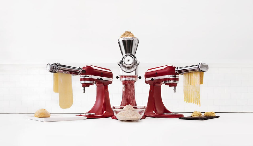 KitchenAid 3-Piece Pasta Roller & Cutter Mixer Attachment Set (KSMPRA)