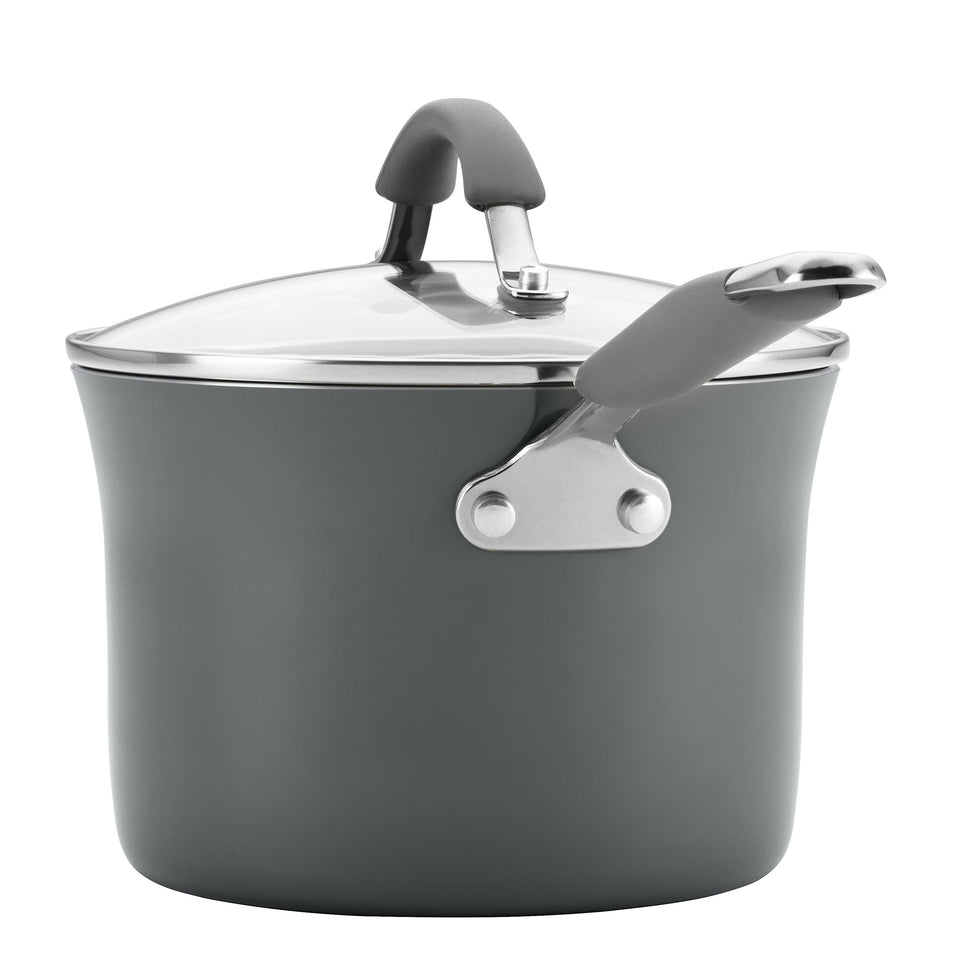 Rachael Ray Cucina Hard Enamel Nonstick 12-Piece Cookware Set