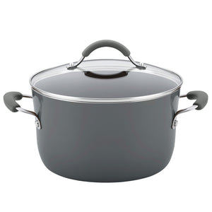 Rachael Ray Cucina Hard Enamel Nonstick 12-Piece Cookware Set