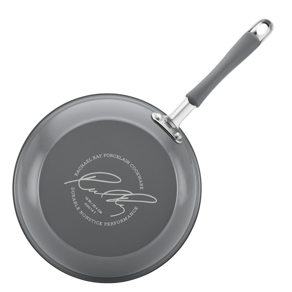 Rachael Ray Cucina Hard Enamel Nonstick 12-Piece Cookware Set