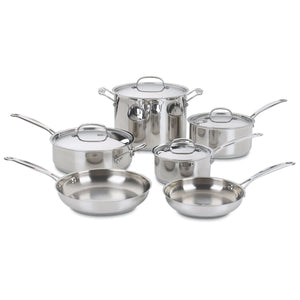 Cuisinart Chef's Classic Stainless Cookware - 10 Piece, 10.0 PIECE(S)