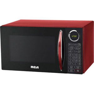 RCA, 0.9 cu ft Microwave, Red