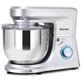 6 Speed 7.5 Qt Tilt-Head Stainless Steel Electric Food Stand Mixer