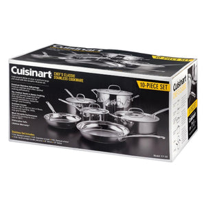 Cuisinart Chef's Classic Stainless Cookware - 10 Piece, 10.0 PIECE(S)