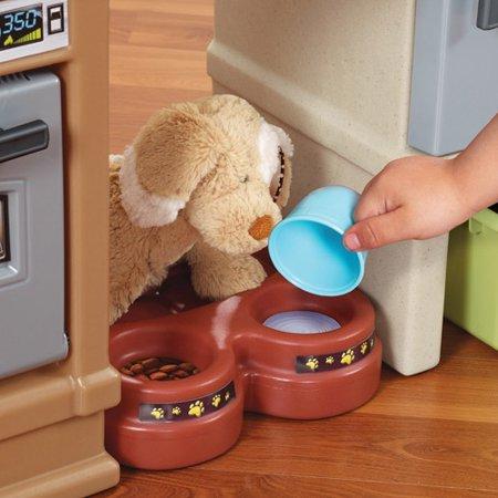 Home Kitchen Kitchen Play Set with Toy Coffee Maker and Play Food Accessories