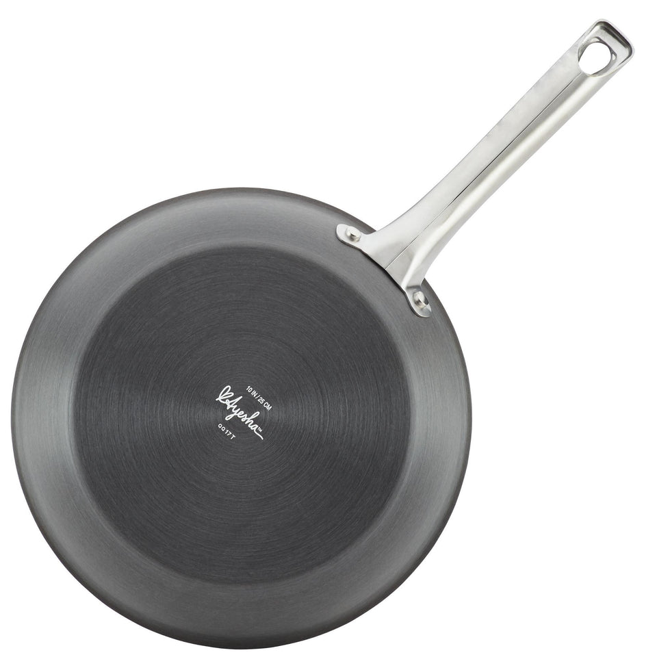 Ayesha Curry Hard Anodized Aluminum 10-Pc Cookware Set, Gray Copper