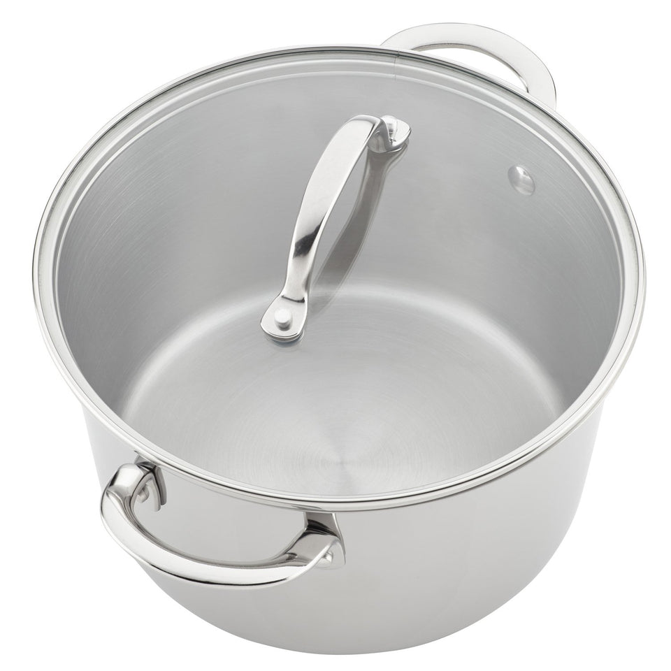 Ayesha Curry Stainless Steel Cookware Set, 11-Piece