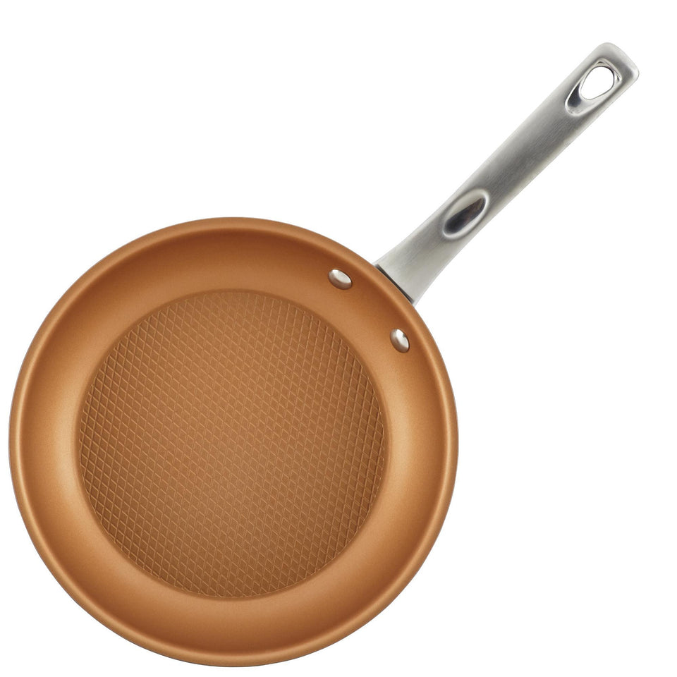 Ayesha Curry Hard Anodized Aluminum 10-Pc Cookware Set, Gray Copper