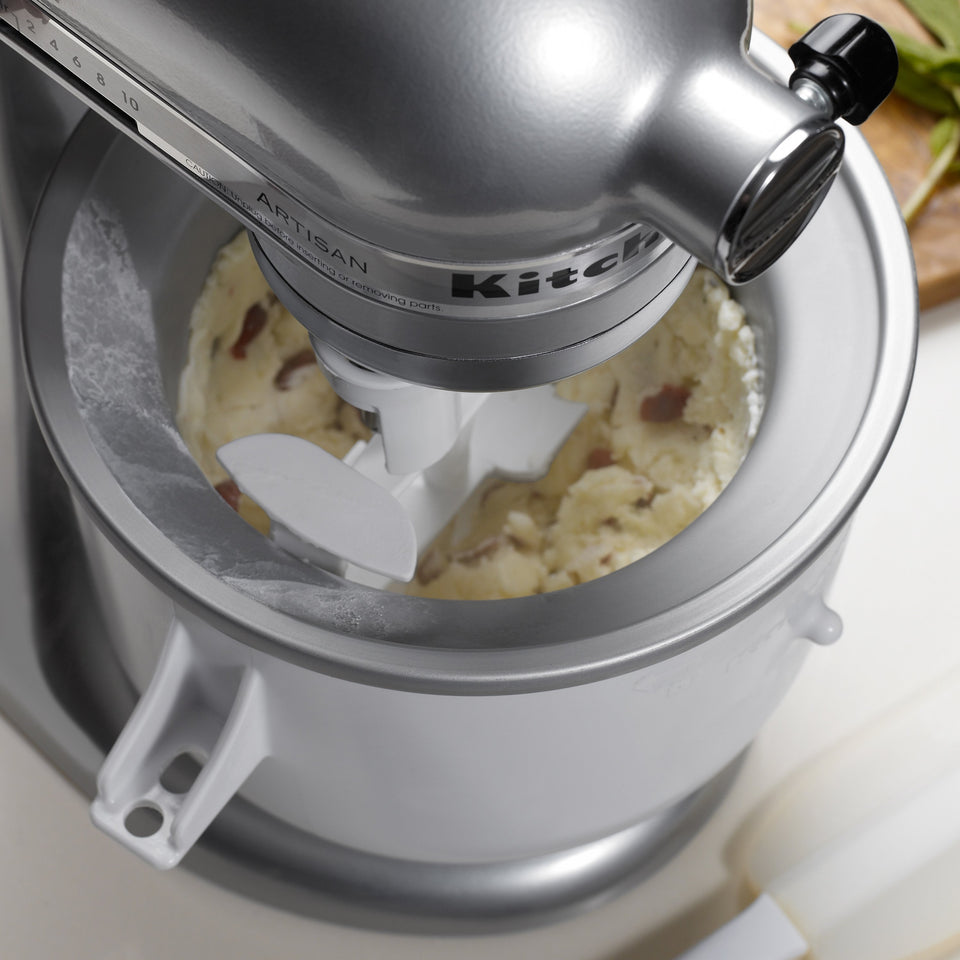 KitchenAid Ice Cream Maker Stand Mixer Attachment (KICA0WH)