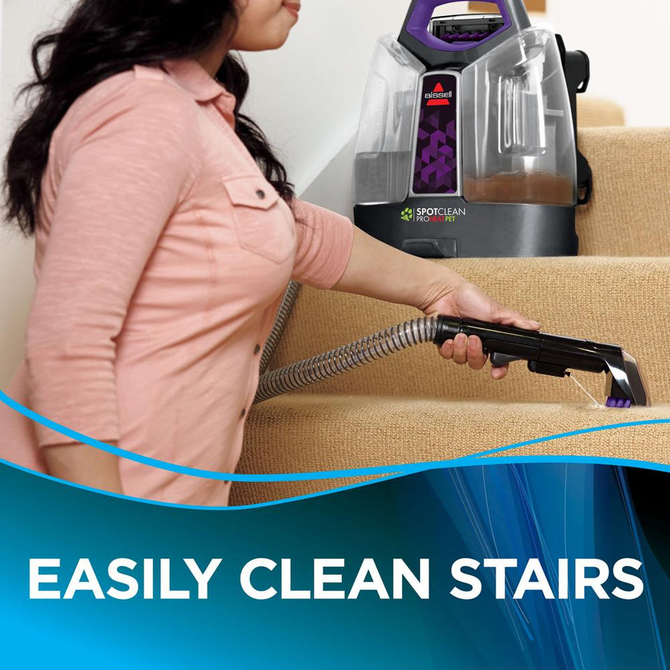BISSELL SpotClean ProHeat Pet Portable Carpet Cleaner, 6119W