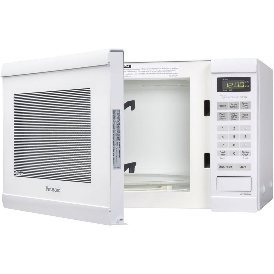 Panasonic NN-SN651W 1.2 Cu. Ft. Microwave Oven, White