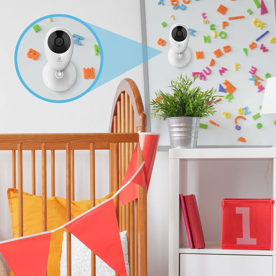 Mini O 720p HD Wi-Fi Smart Home Video Monitoring Security Surveillance Camera