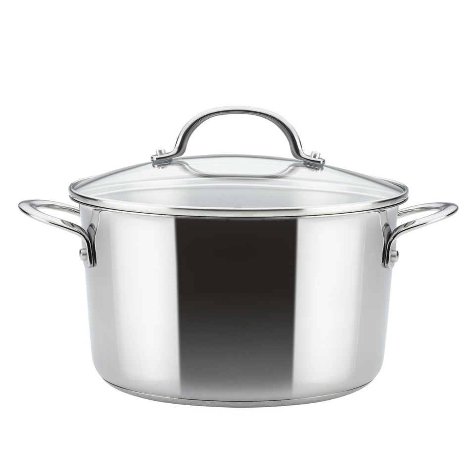Ayesha Curry Stainless Steel Cookware Set, 11-Piece