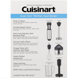 Cuisinart Smart Stick Variable Speed Hand Blender with Potato Masher