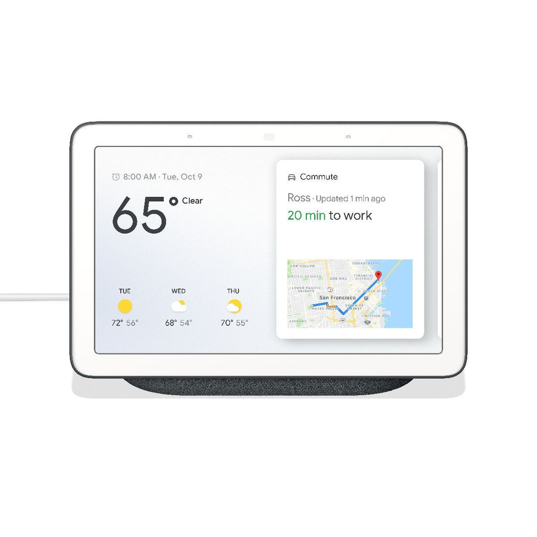 Google Home Hub - Charcoal with FREE YouTube Music Premium